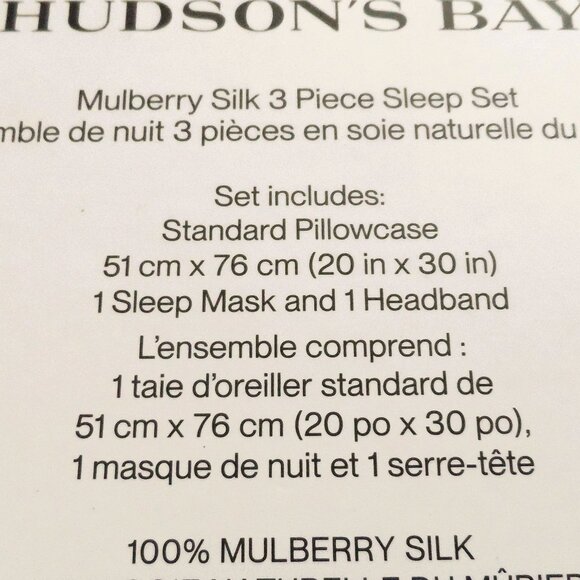 Mulberry silk 3 pieces sleep  set - NEW - Picture 4 of 4
